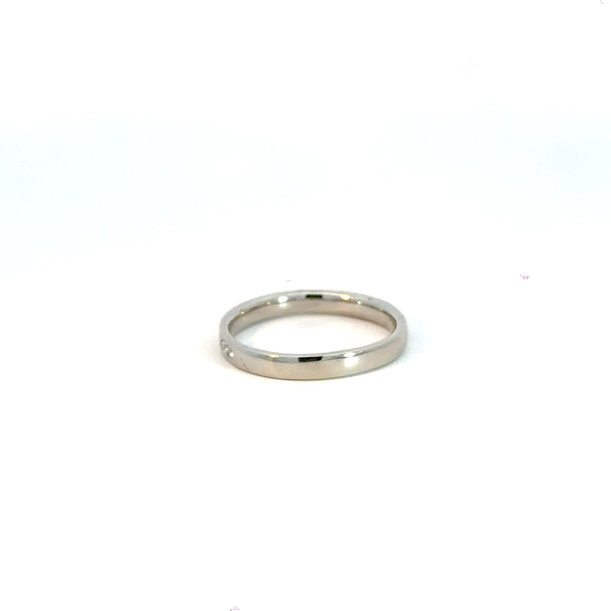 Platinum Channel Set Diamond Band Ring 0.26CT Aces Jewellers