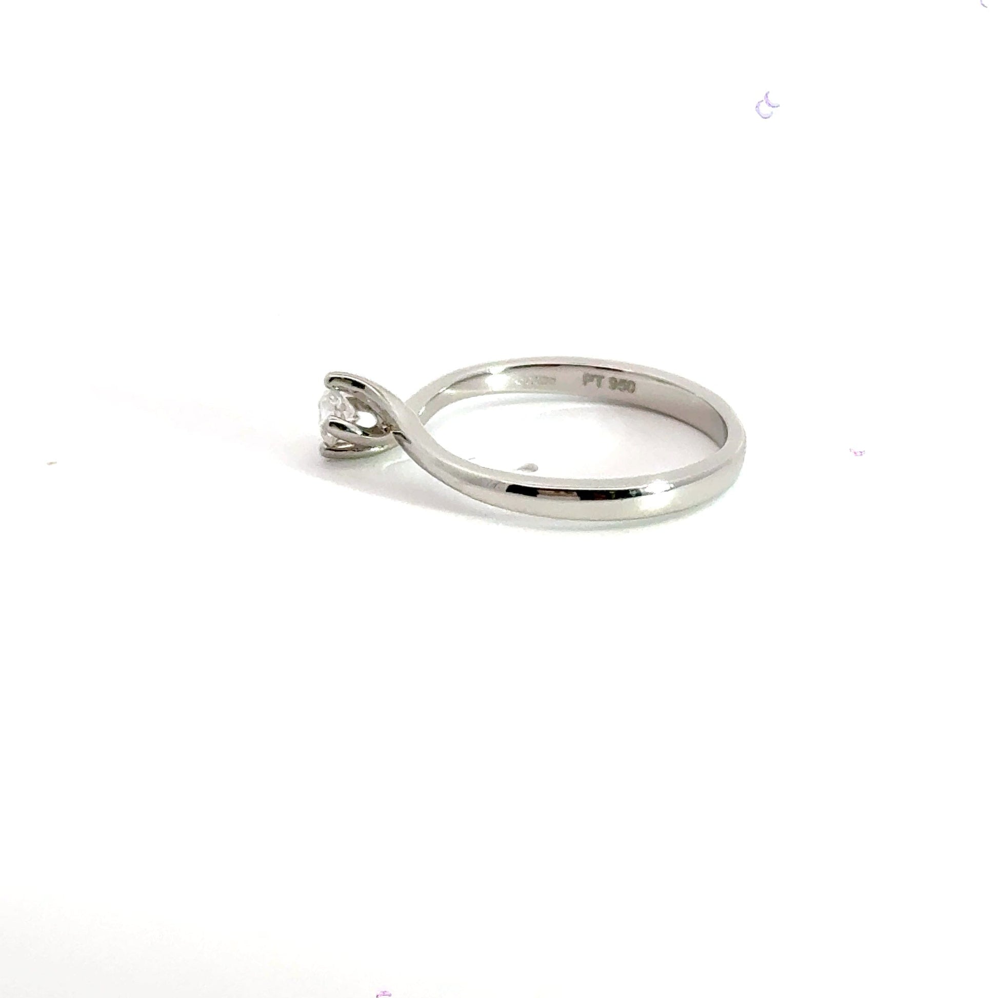 Platinum Diamond Solitaire Ring Aces Jewellers