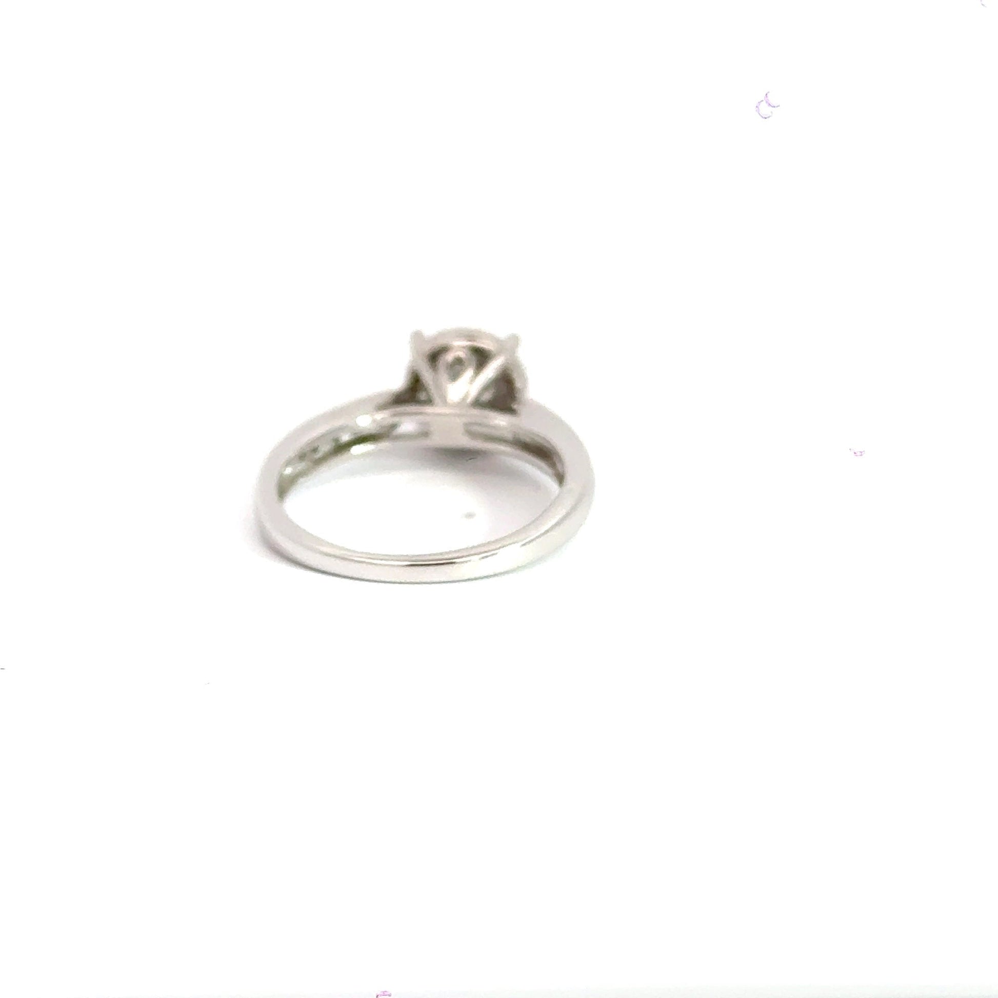 9CT White Gold Cluster Diamond Ring Aces Jewellers
