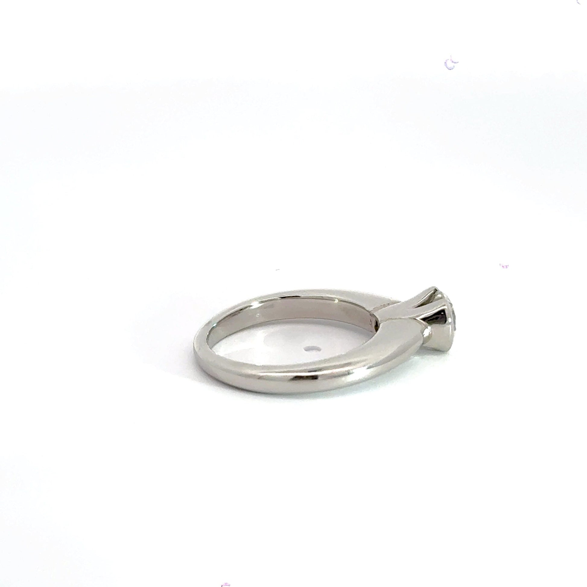 Platinum Solitaire Diamond Ring Aces Jewellers