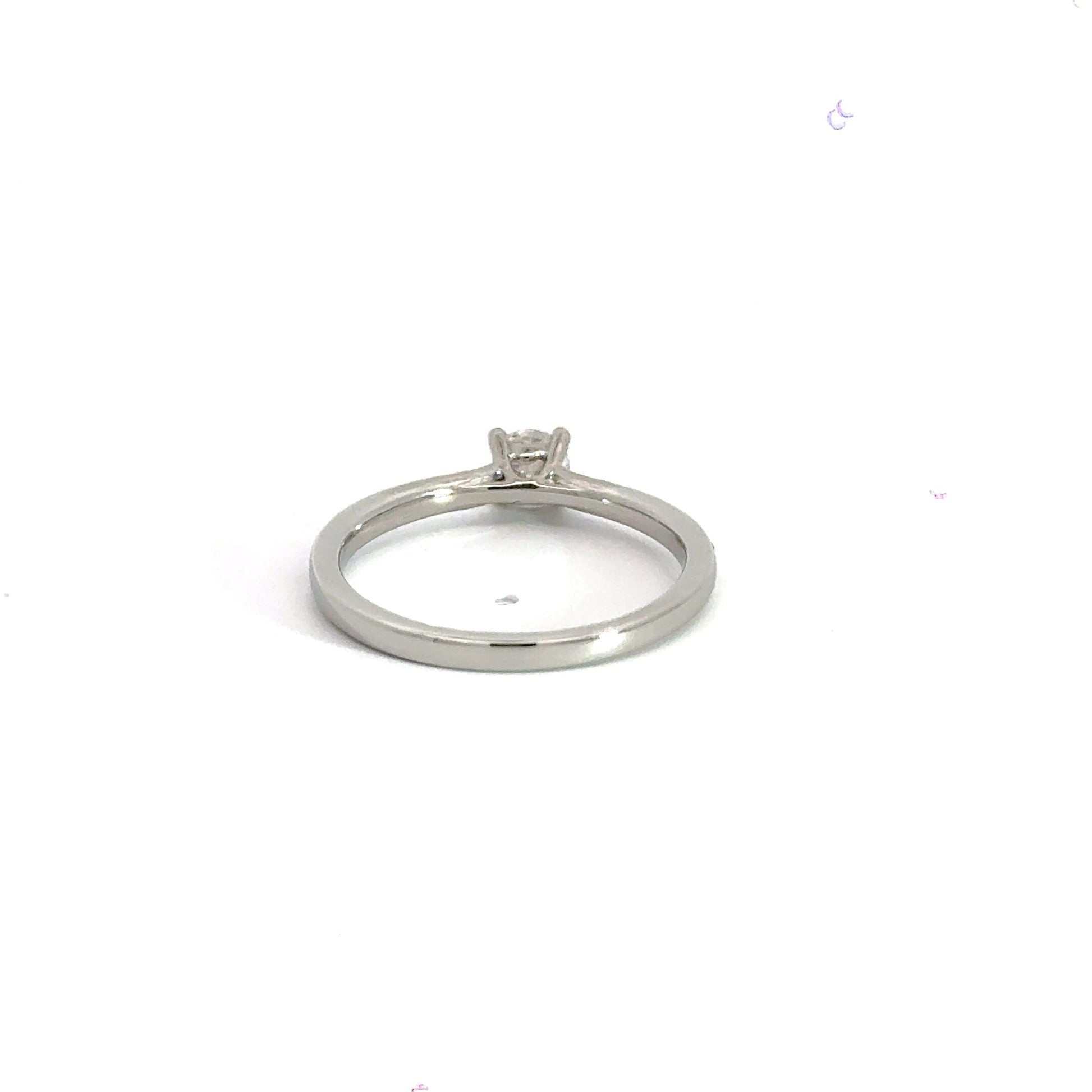 Platinum Solitaire Diamond Ring Aces Jewellers