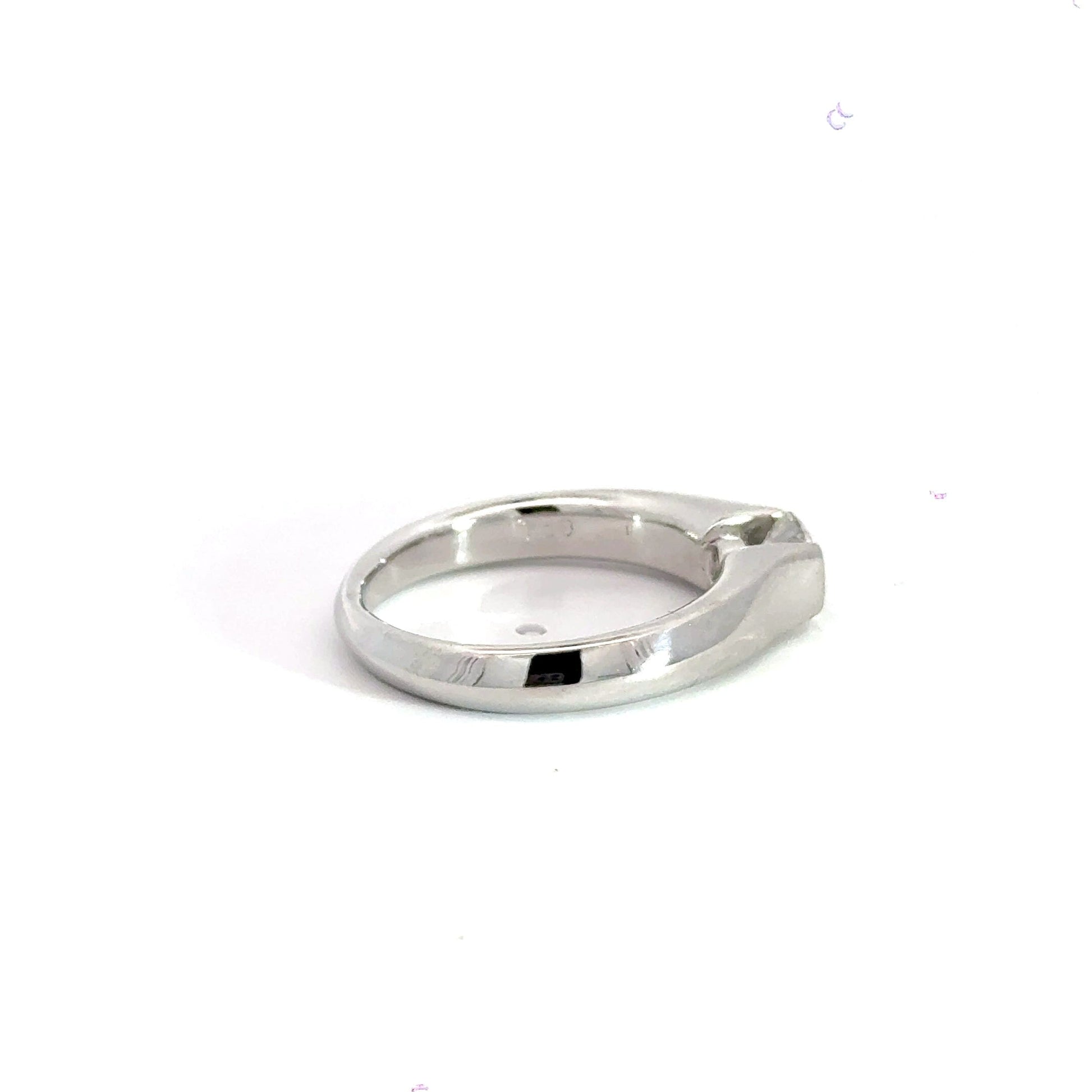 18CT White Gold Diamond Solitaire Ring Aces Jewellers