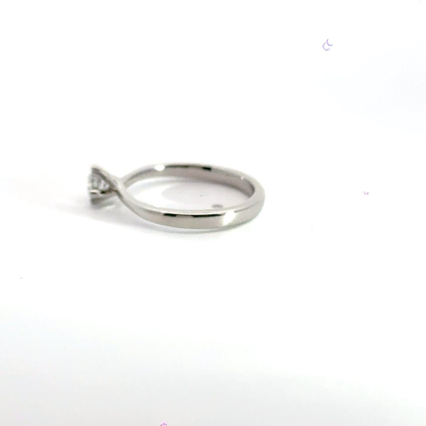 18CT White Gold Solitaire Diamond Ring 0.25CT Aces Jewellers