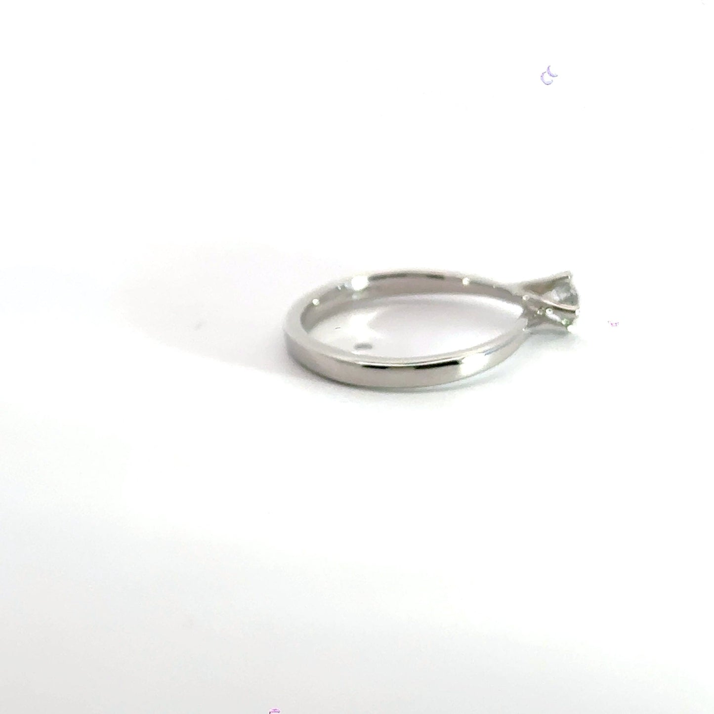 18CT White Gold Solitaire Diamond Ring 0.25CT Aces Jewellers