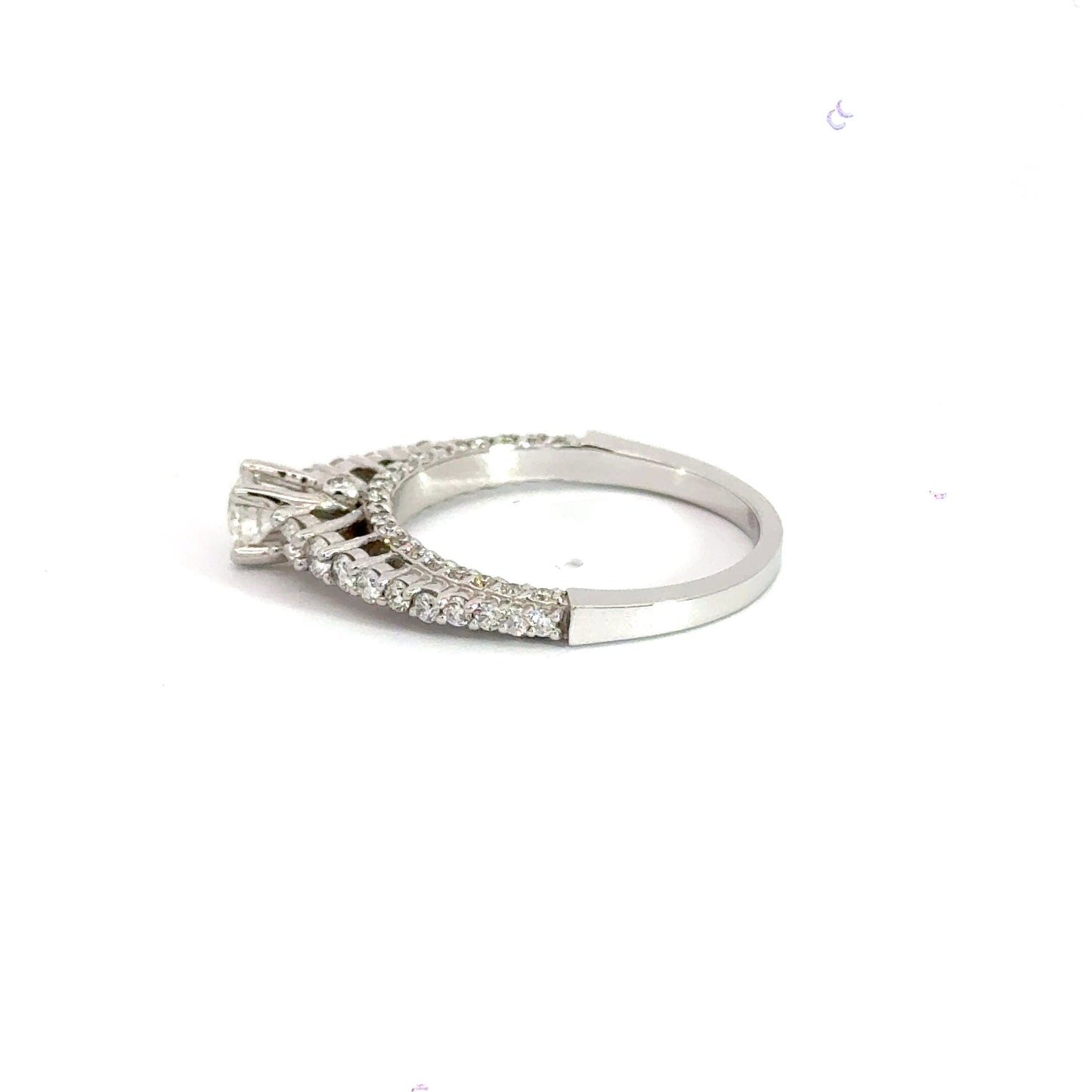14CT White Gold Diamond Ring Aces Jewellers