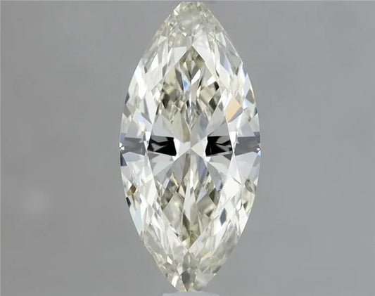 0.51ct Marquise Natural Diamond (Colour J, Clarity SI1, Cut VG, IGI Certified)