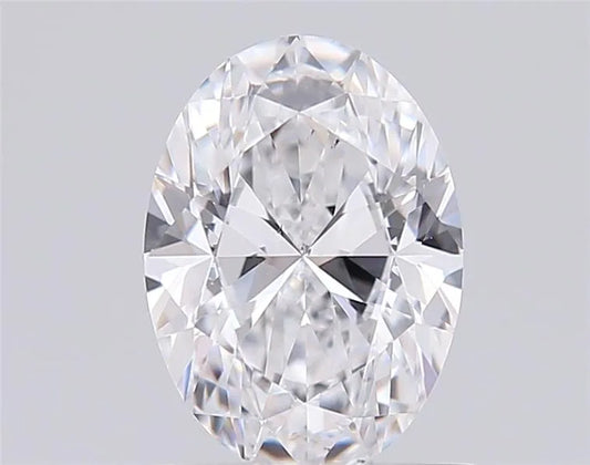 1.00ct Oval Natural Diamond (Colour D, Clarity SI1, GIA Certified)