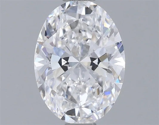 1.02ct Oval Lab Grown Diamond (Colour D, Clarity VS2, IGI Certified)