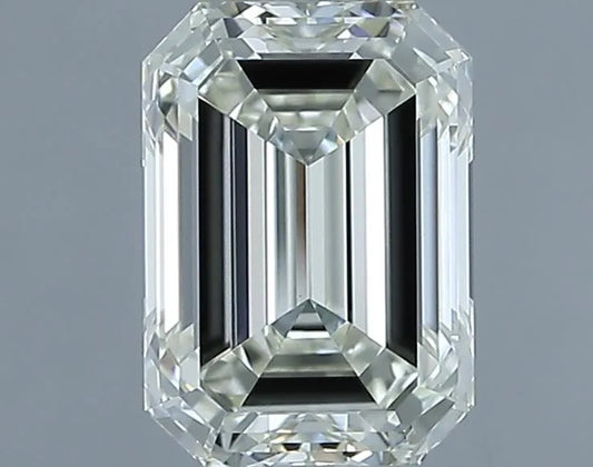 1.30ct Emerald Natural Diamond (Colour J, Clarity VVS2, Cut EX, IGI Certified)