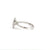 18CT White Gold Diamond Teardrop Ring Aces Jewellers 