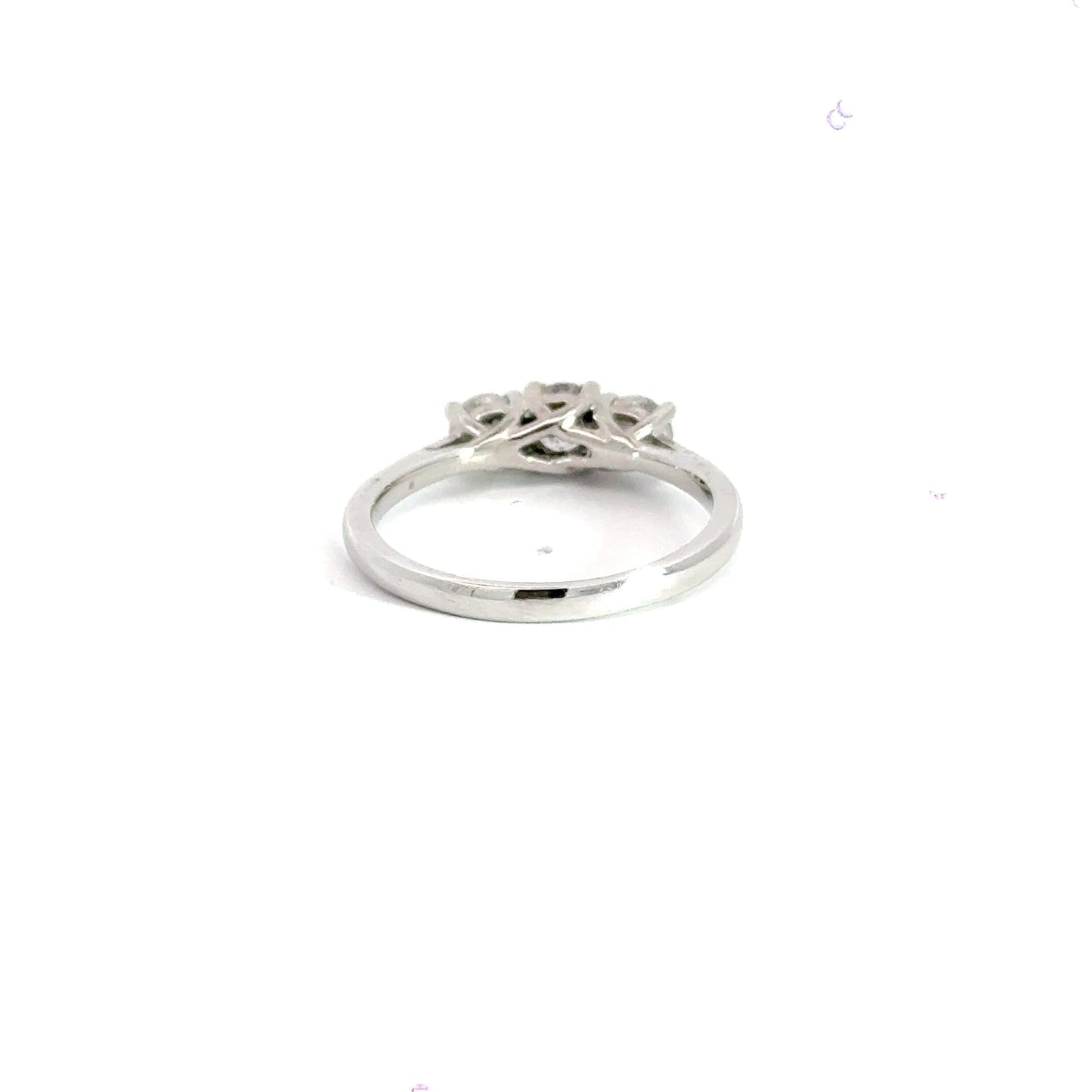 Platinum 3 Stone Trilogy Diamond Ring Aces Jewellers 