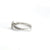 18CT White Gold Diamond Round Halo Split Shoulders Ring Aces Jewellers 