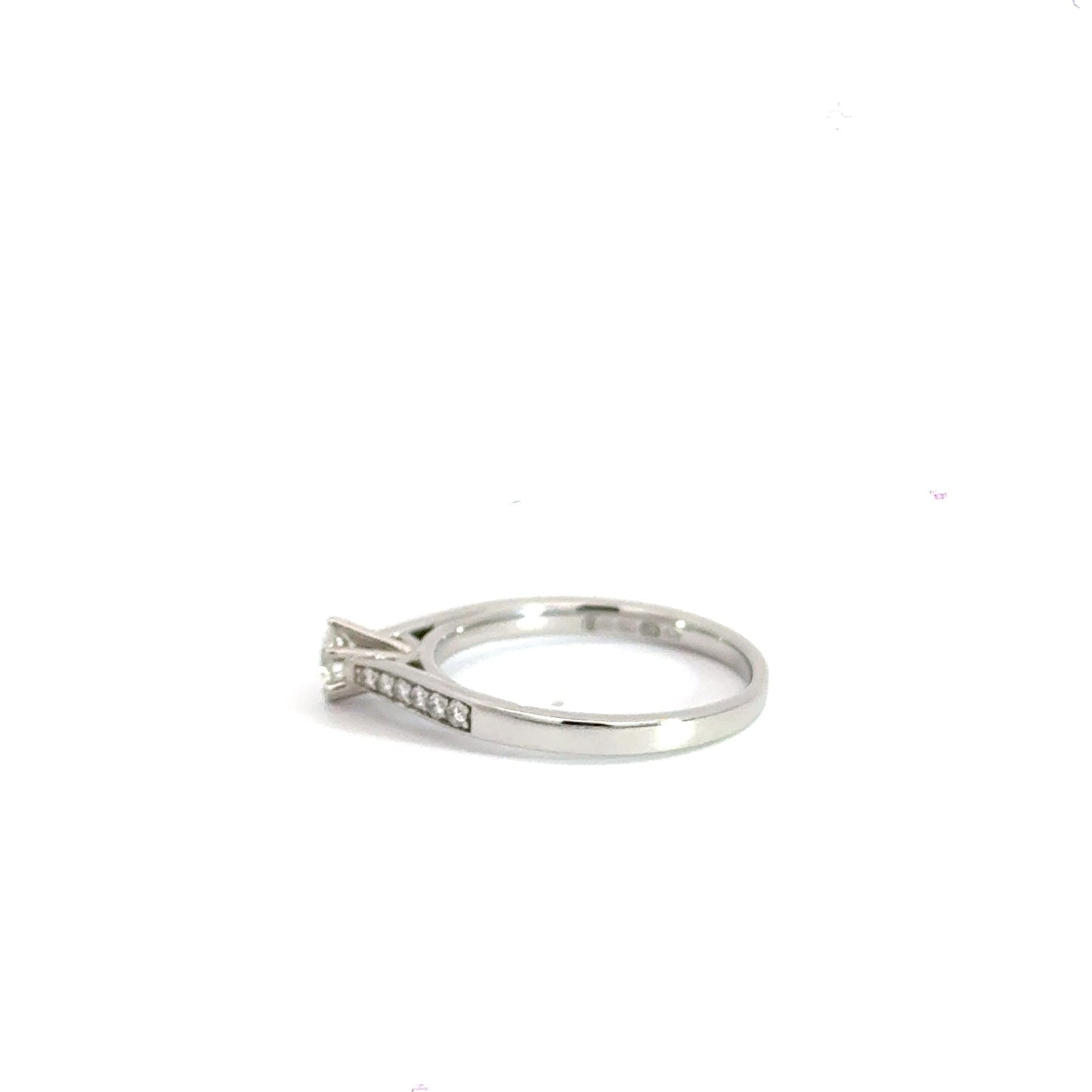 18CT White Gold Diamond Ring Aces Jewellers 