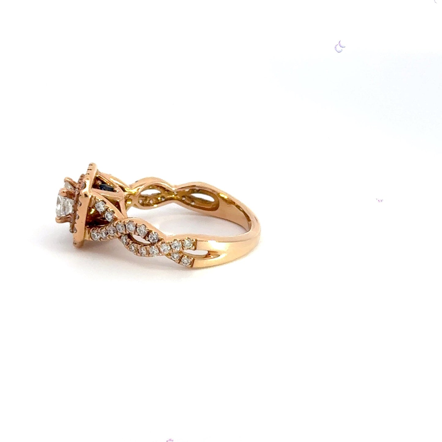 18CT Rose Gold Diamond Ring Aces Jewellers 