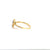 18CT Yellow Gold Teardrop Diamond Ring Aces Jewellers 