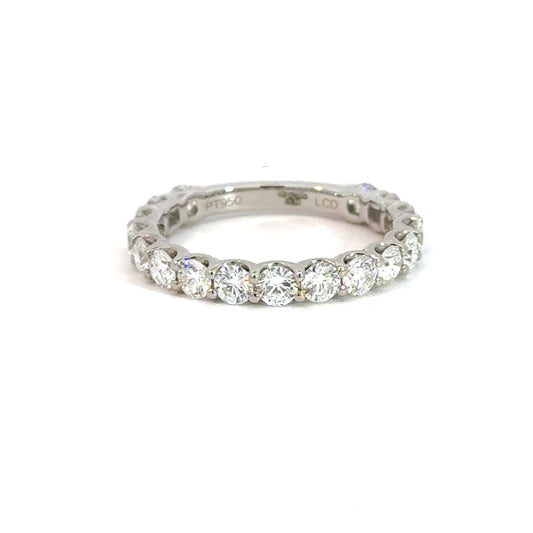 Platinum 950 Eternity Ring 1.87ct Lab Diamond Aces Jewellers 