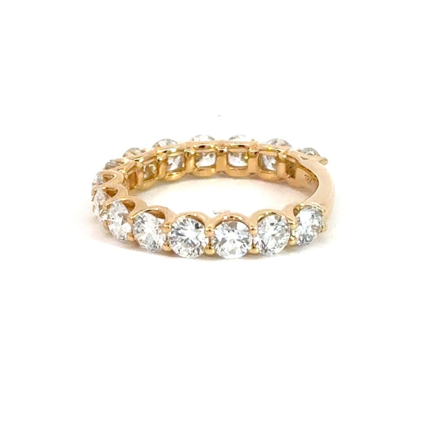 18CT Yellow Gold Eternity Ring 2.40ct Lab Diamond Aces Jewellers 