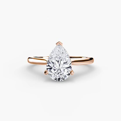 Solitaire ring 1 setting Aces Jewellers 