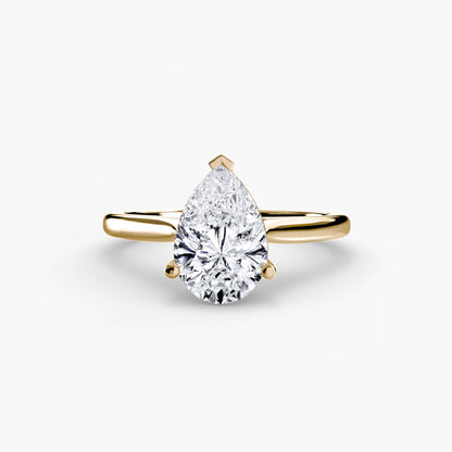 Solitaire ring 1 setting Aces Jewellers 
