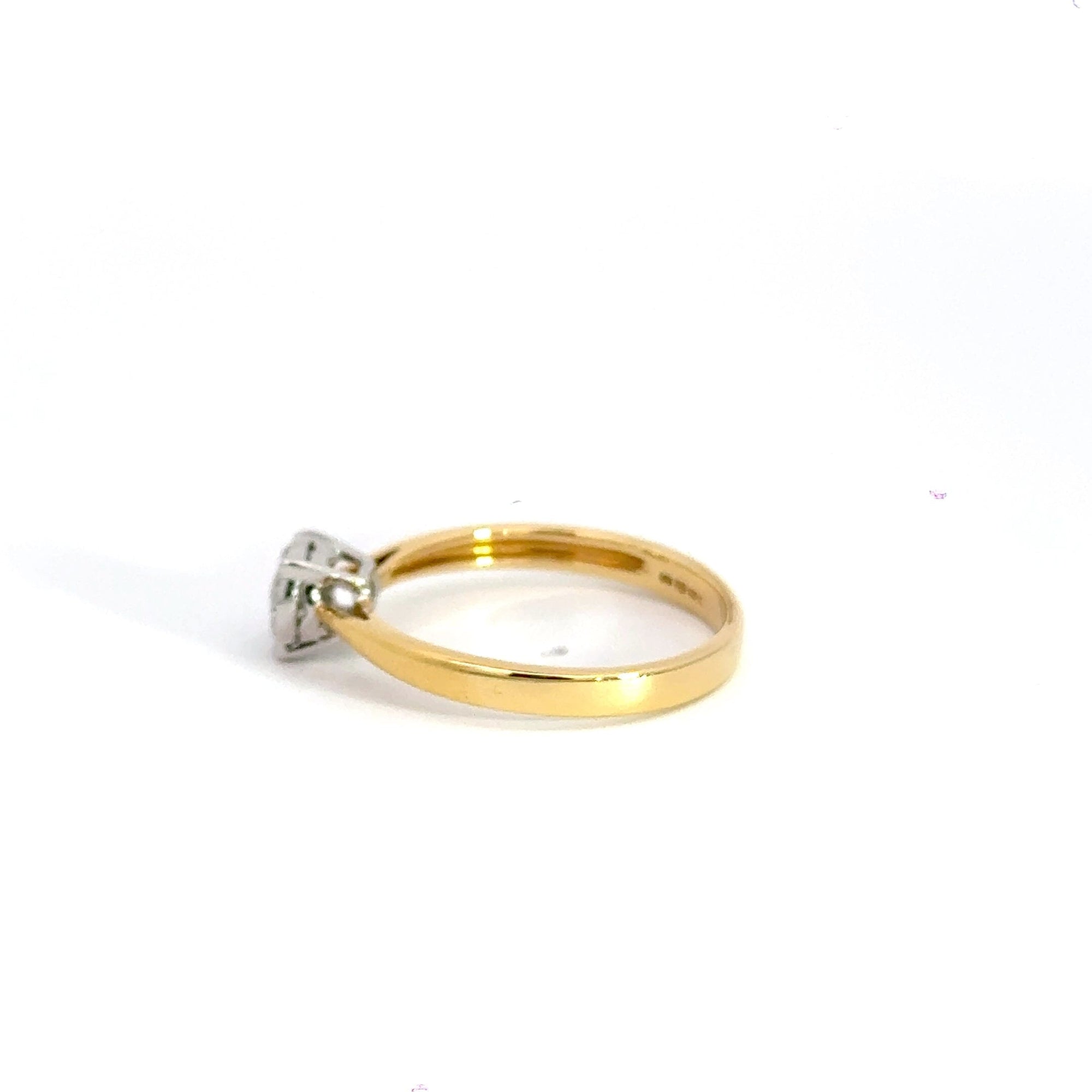 18CT Gold Diamond Ring Aces Jewellers 