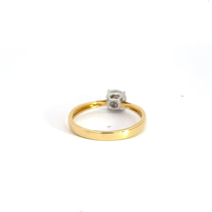 18CT Gold Diamond Ring Aces Jewellers 