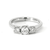 Platinum Trilogy Diamond Ring Aces Jewellers 