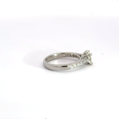 Platinum Solitaire Diamond Ring Aces Jewellers 