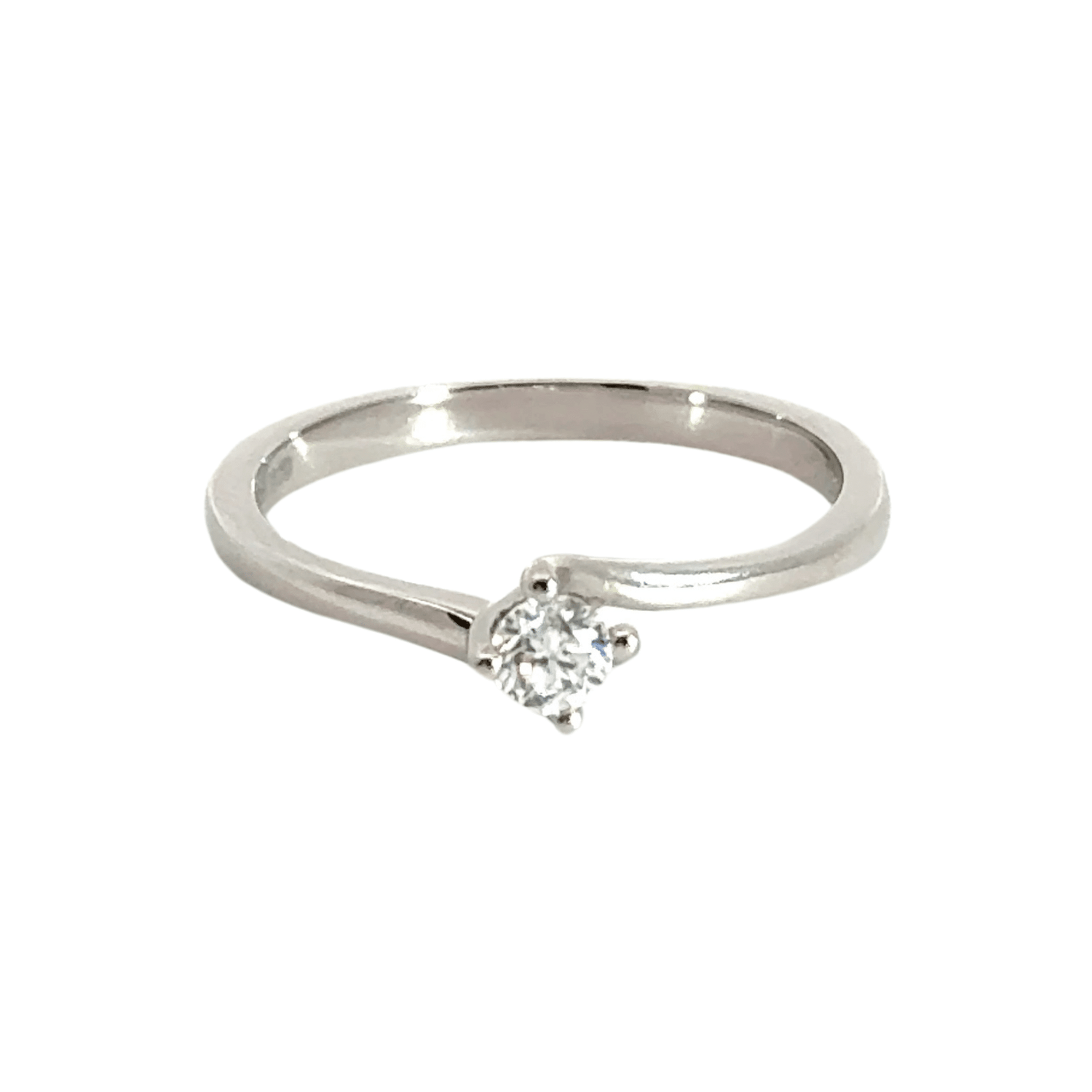 Platinum Diamond Solitaire Ring Aces Jewellers