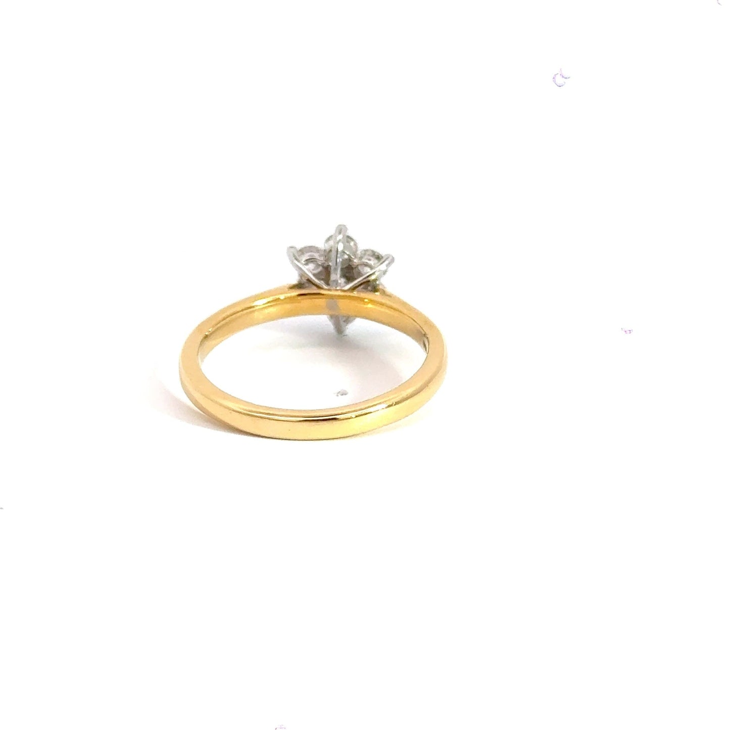 18CT Gold Diamond Daisy Ring Aces Jewellers 