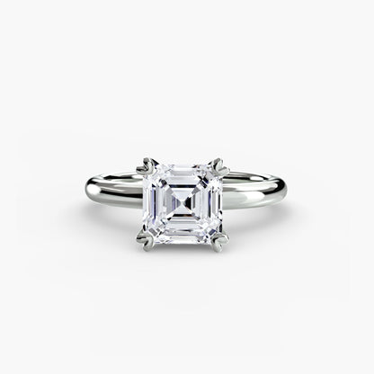 Solitaire ring 2 setting Aces Jewellers 
