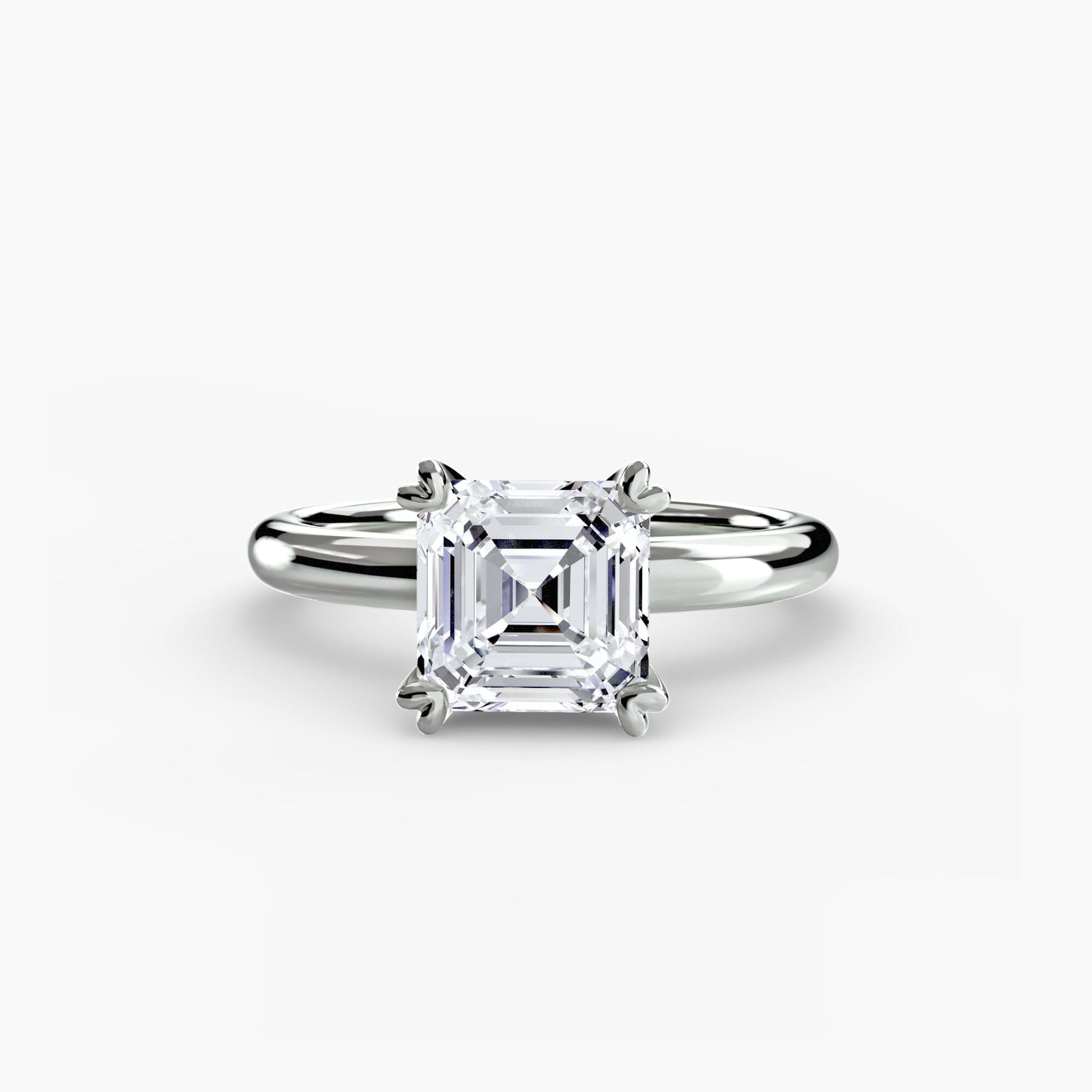 Solitaire ring 2 setting Aces Jewellers 
