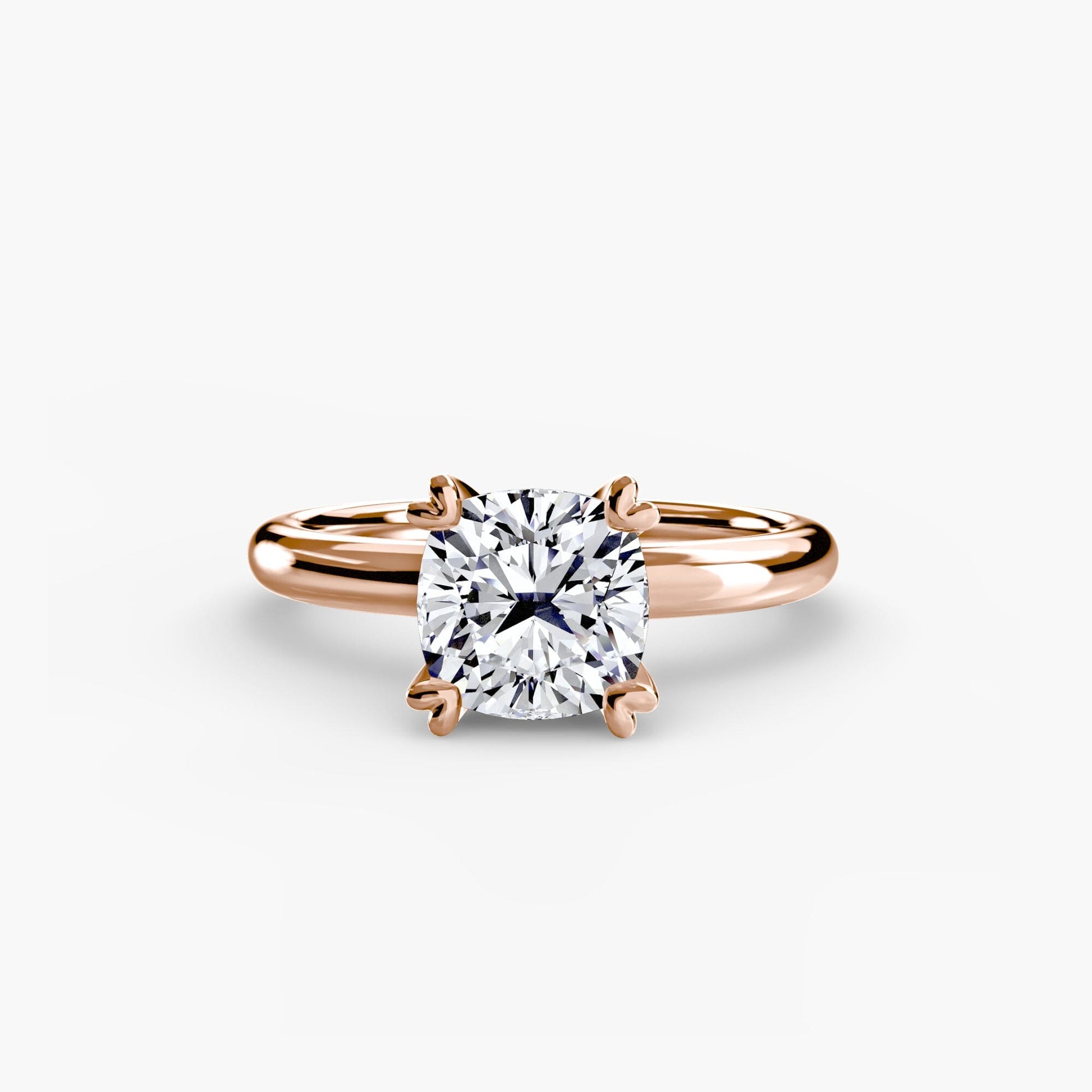Solitaire ring 2 setting Aces Jewellers 