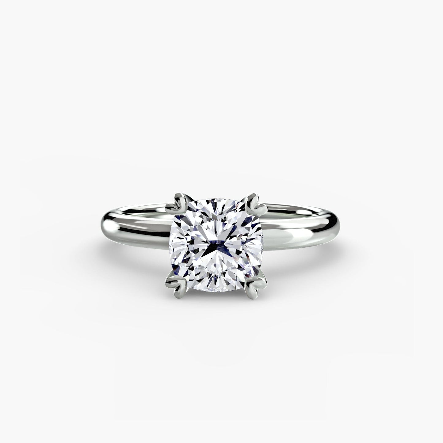 Solitaire ring 2 setting Aces Jewellers 