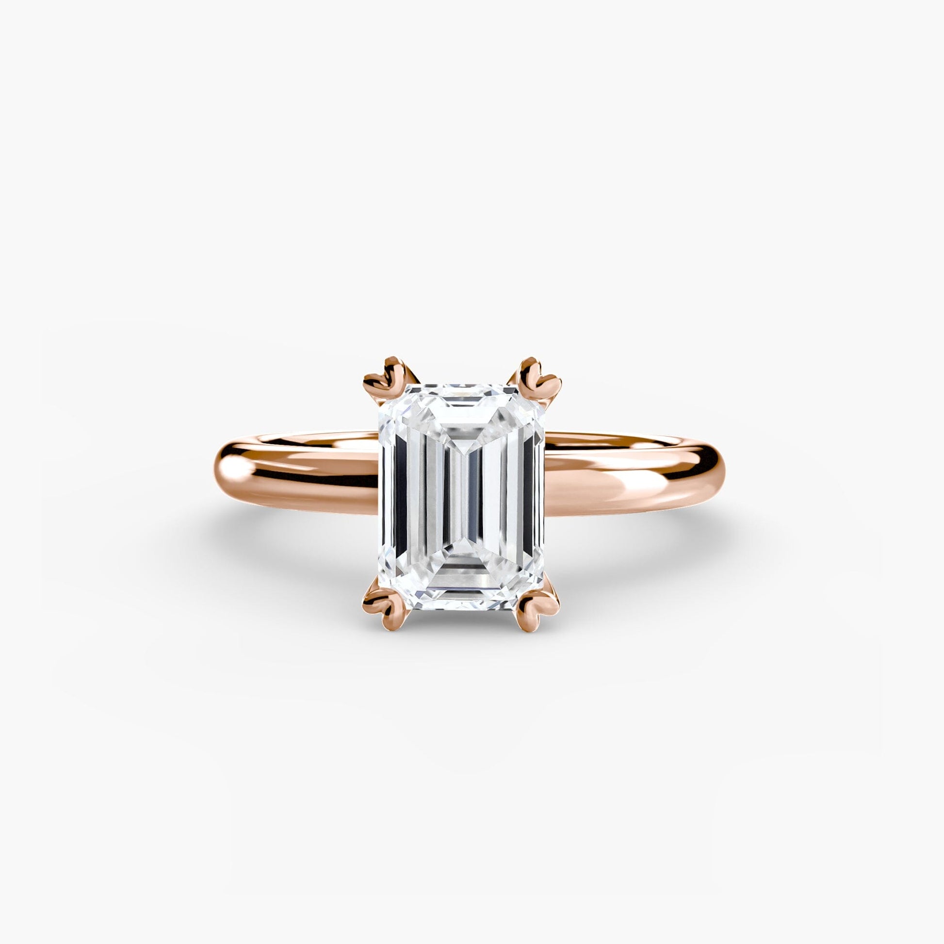 Solitaire ring 2 setting Aces Jewellers 