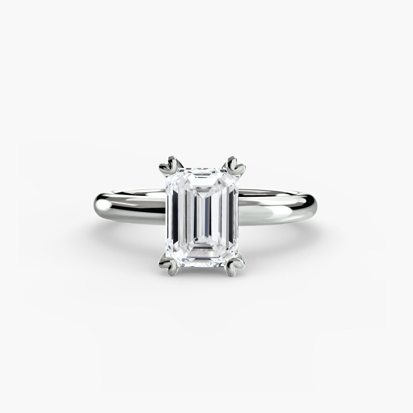 Solitaire ring 2 setting Aces Jewellers 