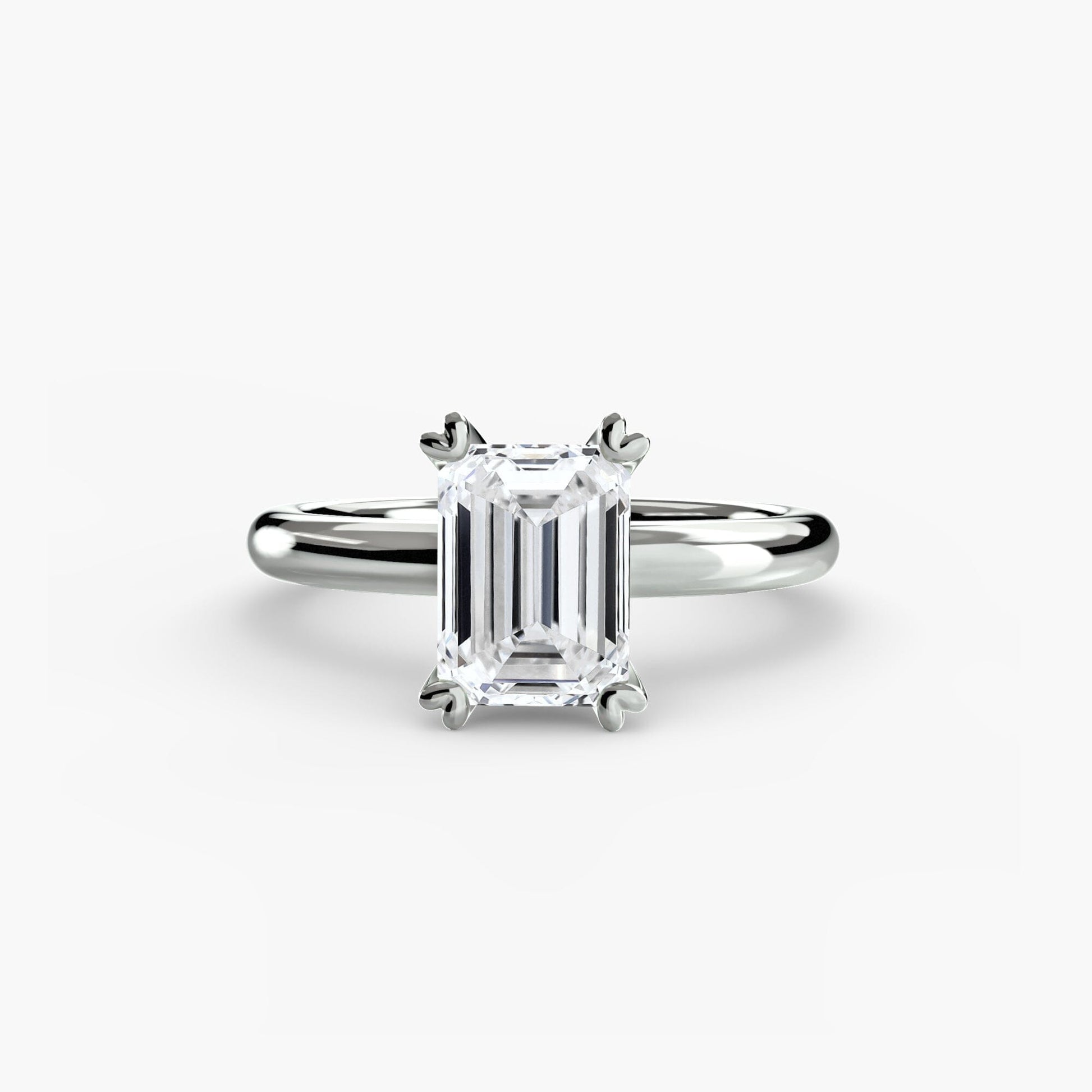 Solitaire ring 2 setting Aces Jewellers 