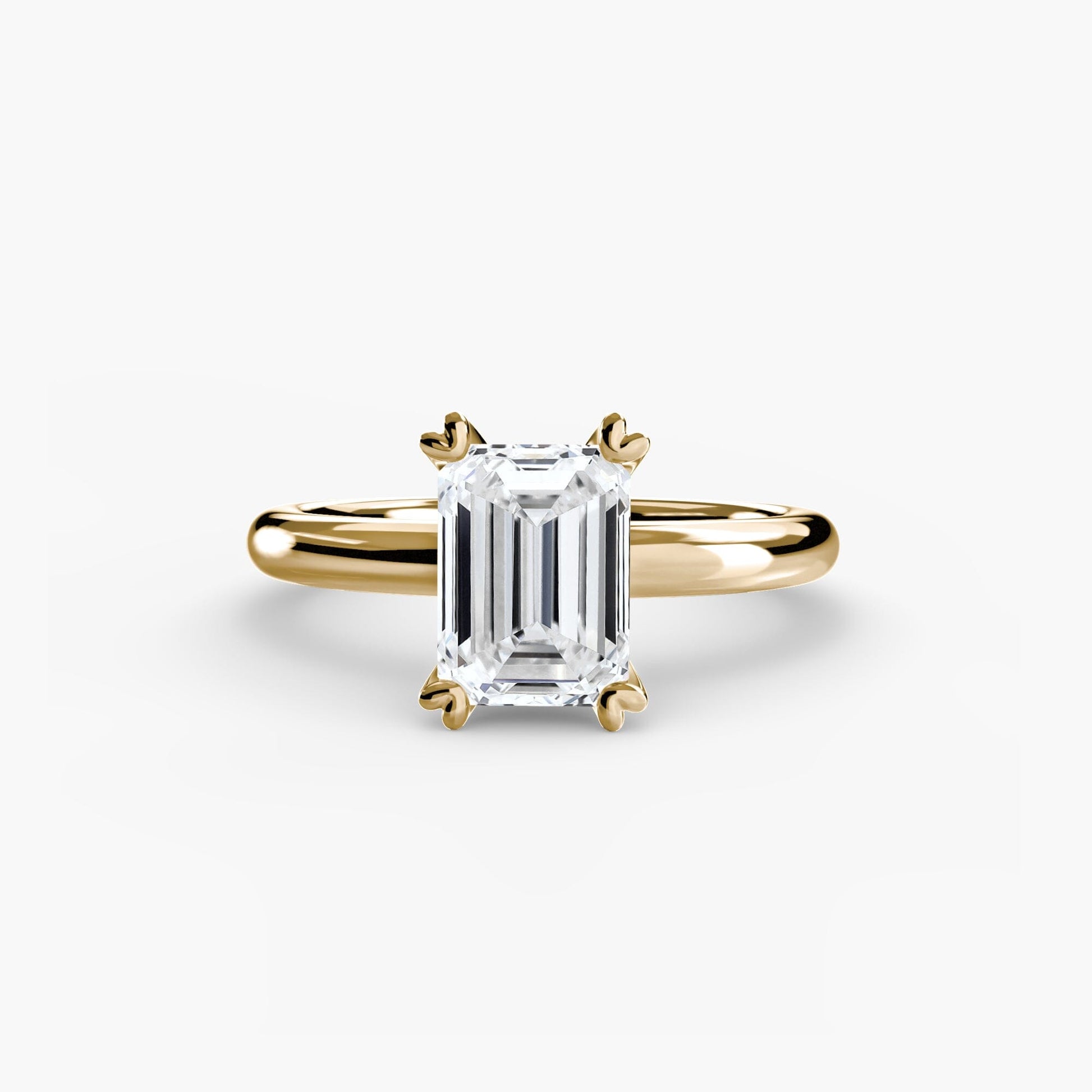 Solitaire ring 2 setting Aces Jewellers 