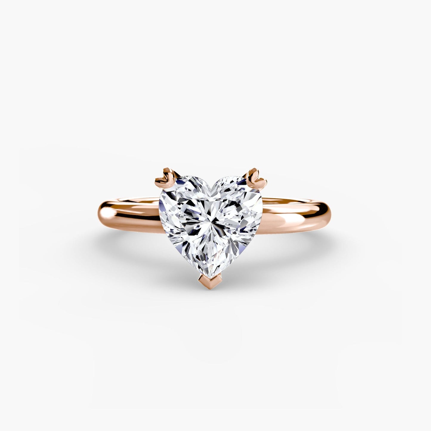 Solitaire ring 2 setting Aces Jewellers 