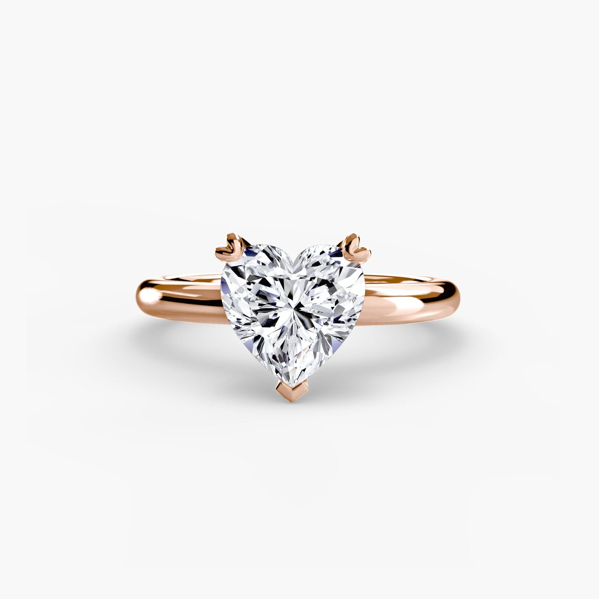 Solitaire ring 2 setting Aces Jewellers 