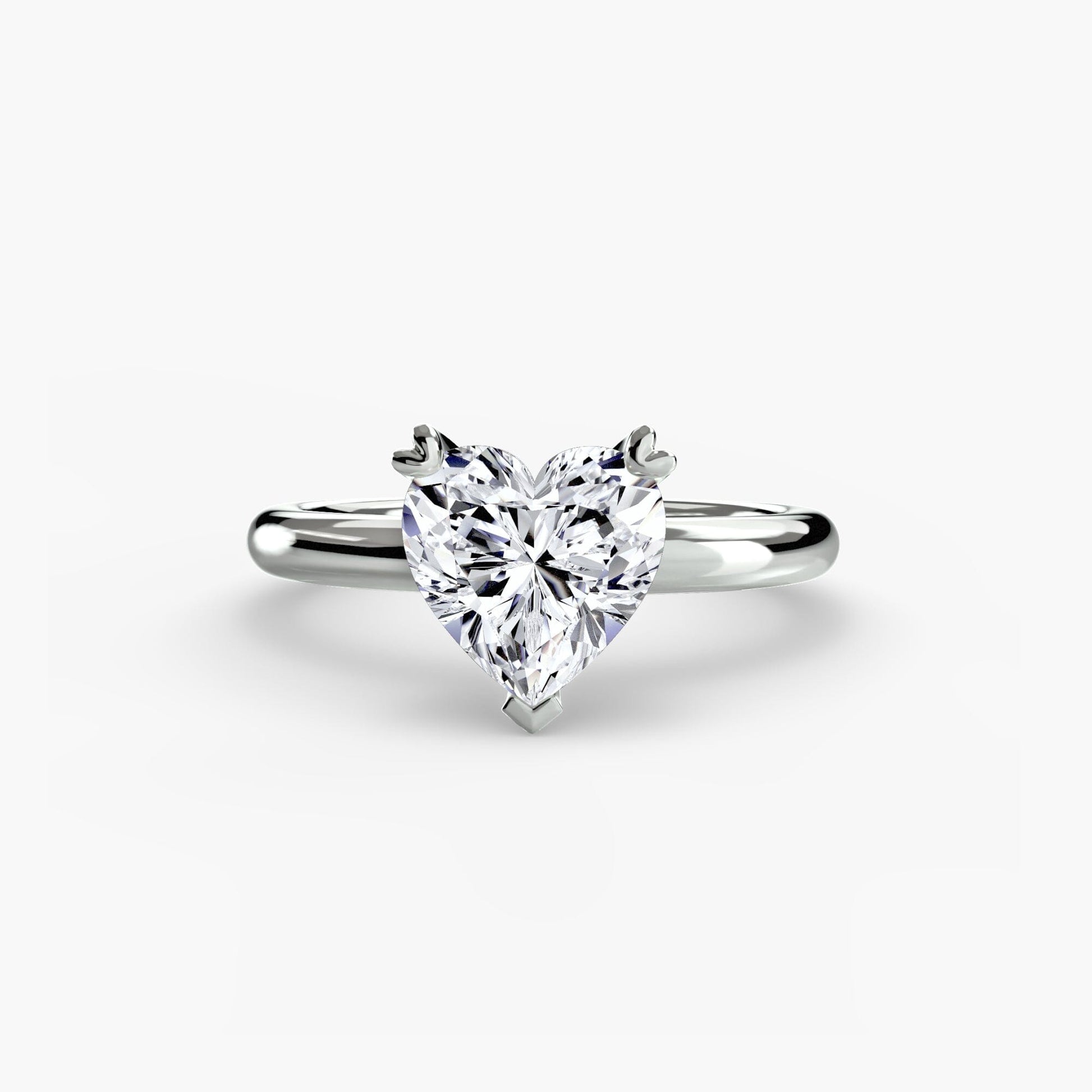 Solitaire ring 2 setting Aces Jewellers 