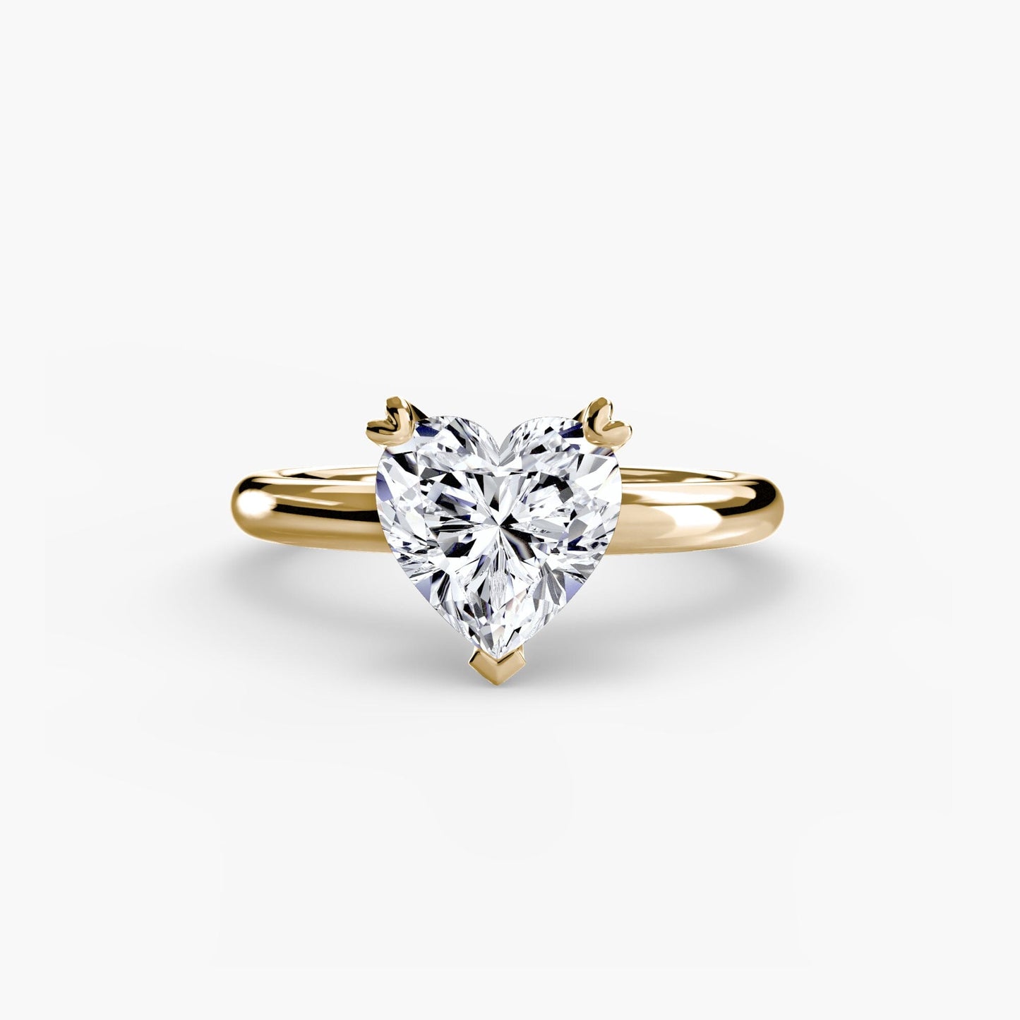 Solitaire ring 2 setting Aces Jewellers 