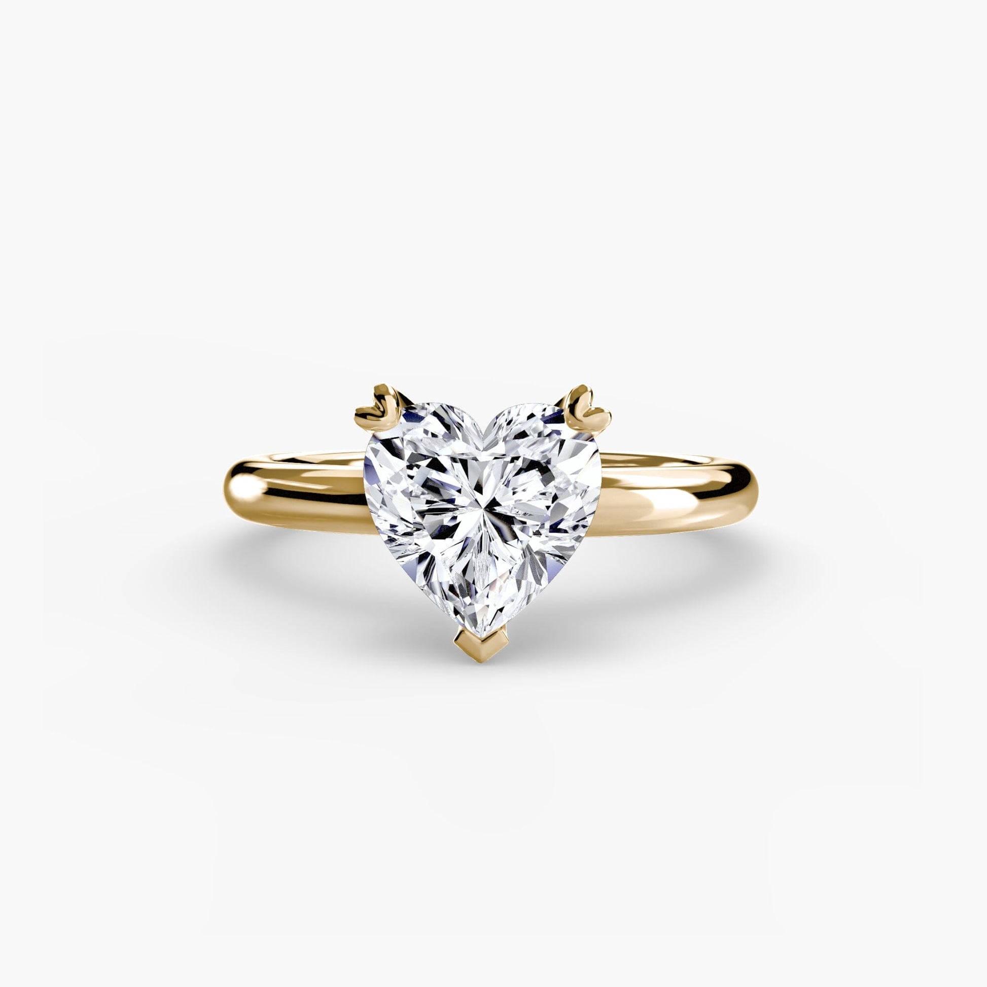 Solitaire ring 2 setting Aces Jewellers 