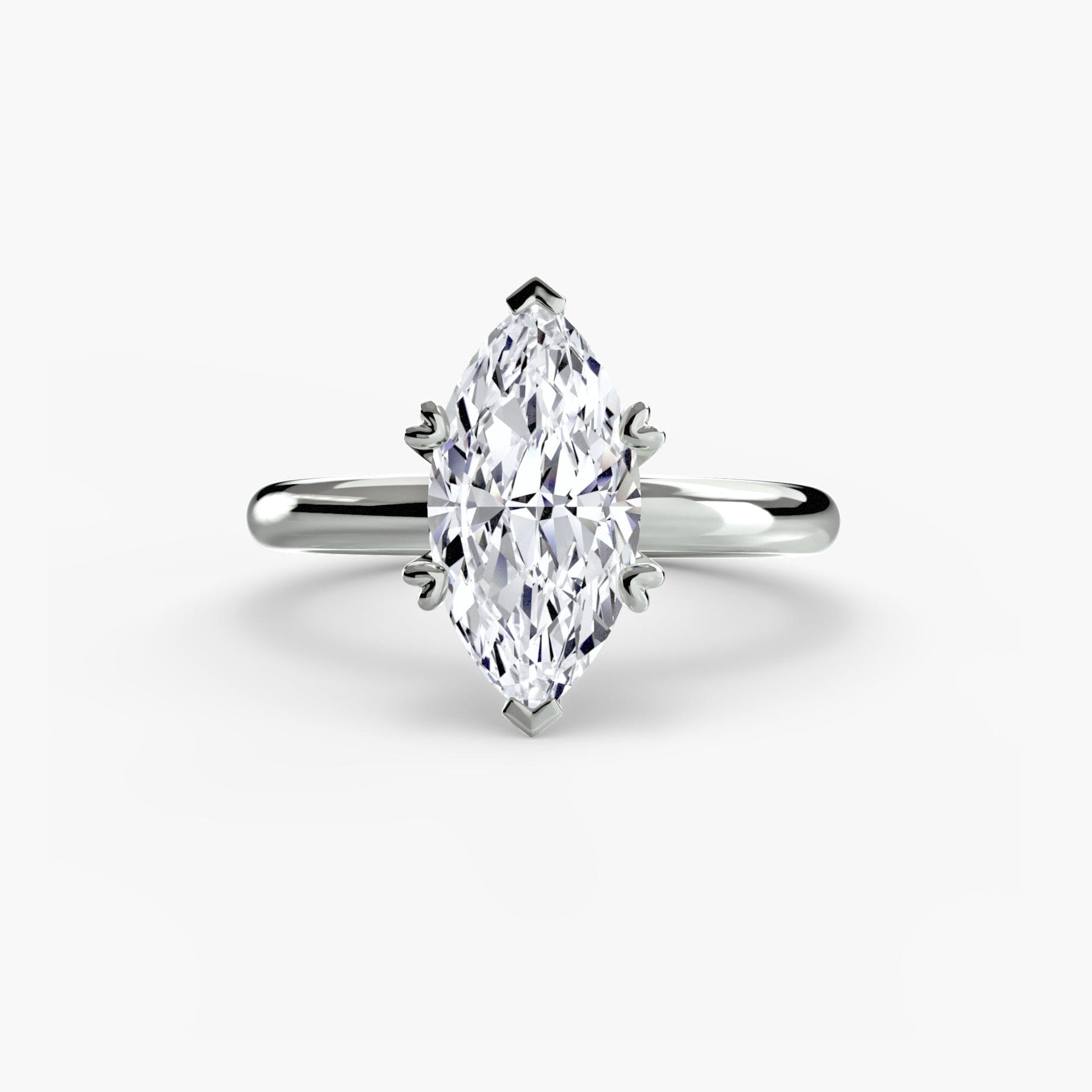 Solitaire ring 2 setting Aces Jewellers 