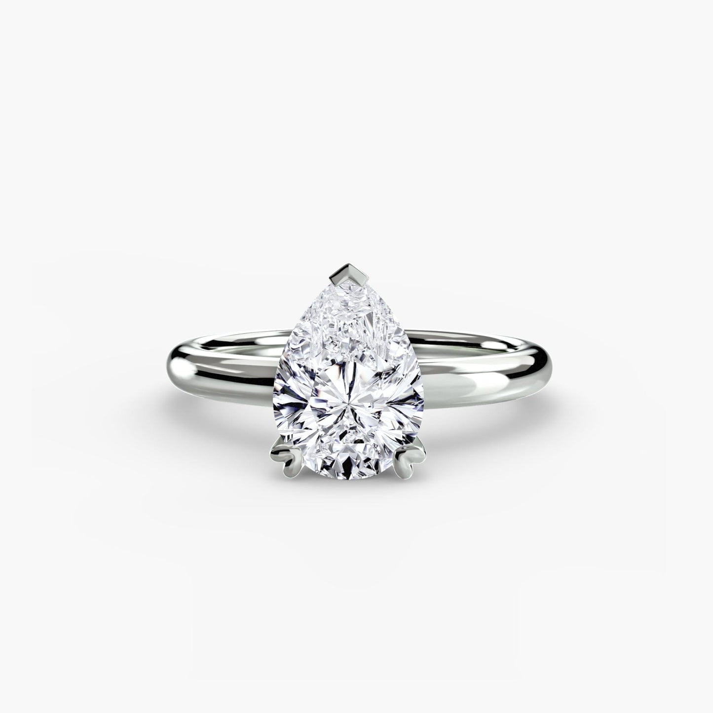Solitaire ring 2 setting Aces Jewellers 
