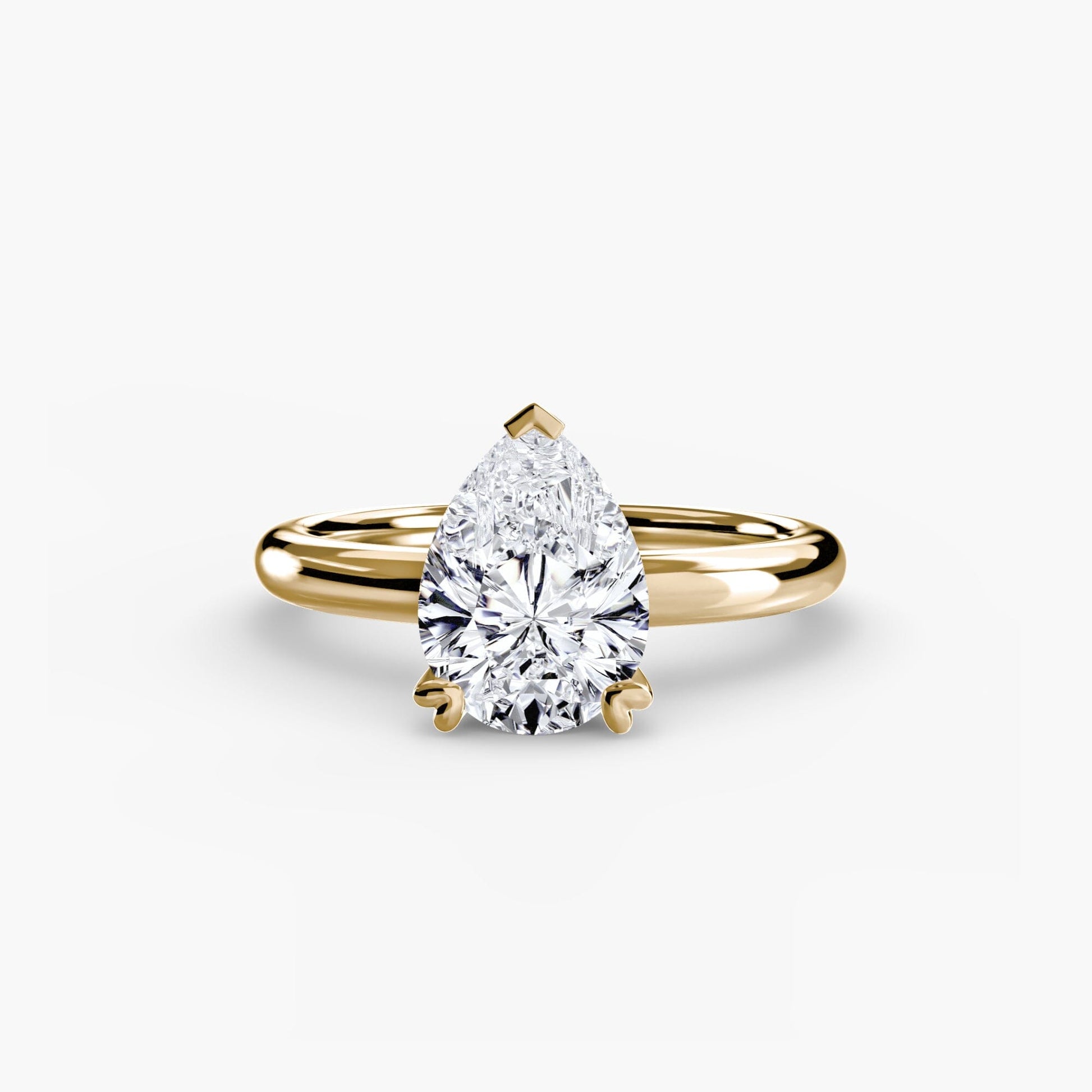 Solitaire ring 2 setting Aces Jewellers 