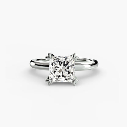 Solitaire ring 2 setting Aces Jewellers 
