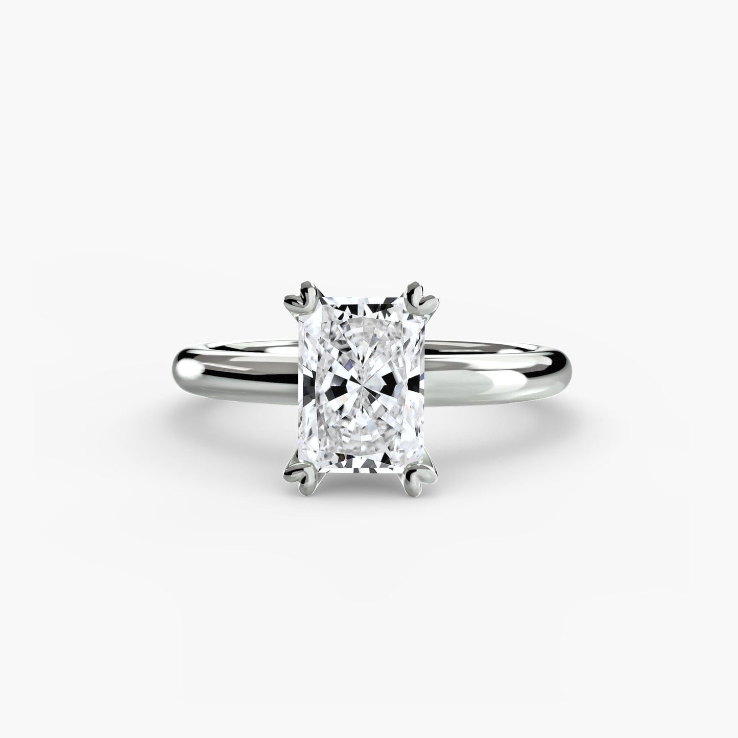 Solitaire ring 2 setting Aces Jewellers 