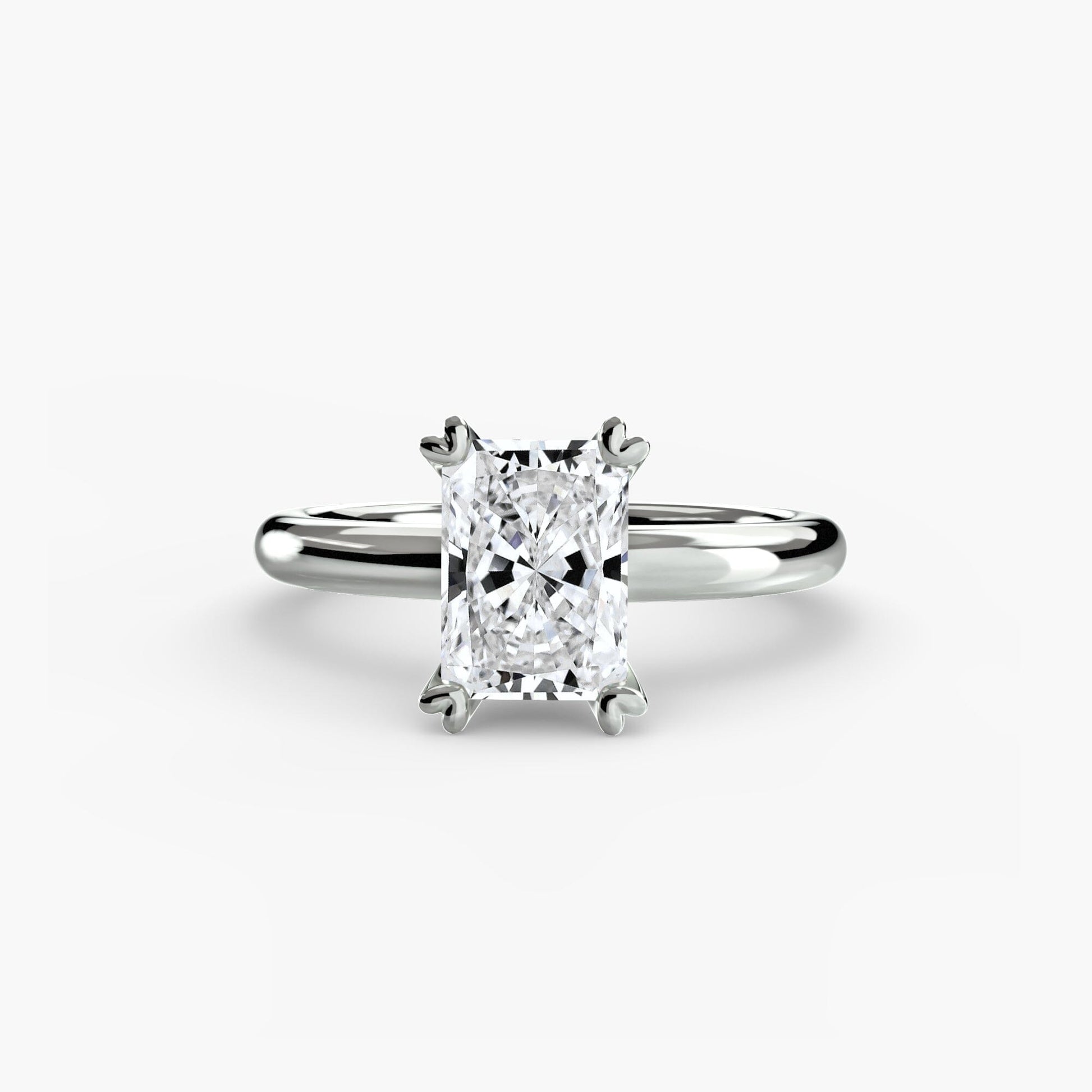 Solitaire ring 2 setting Aces Jewellers 