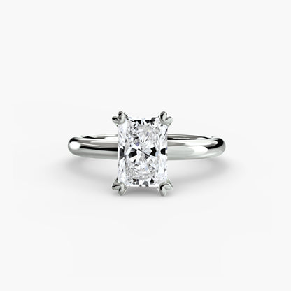Solitaire ring 2 setting Aces Jewellers 