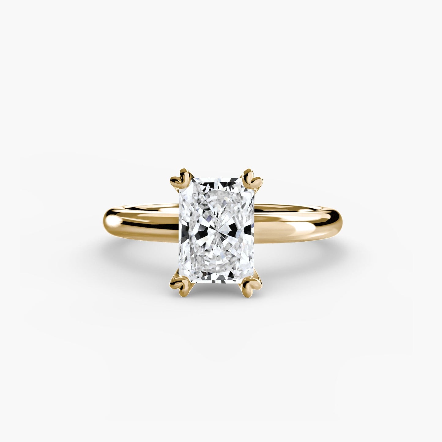 Solitaire ring 2 setting Aces Jewellers 